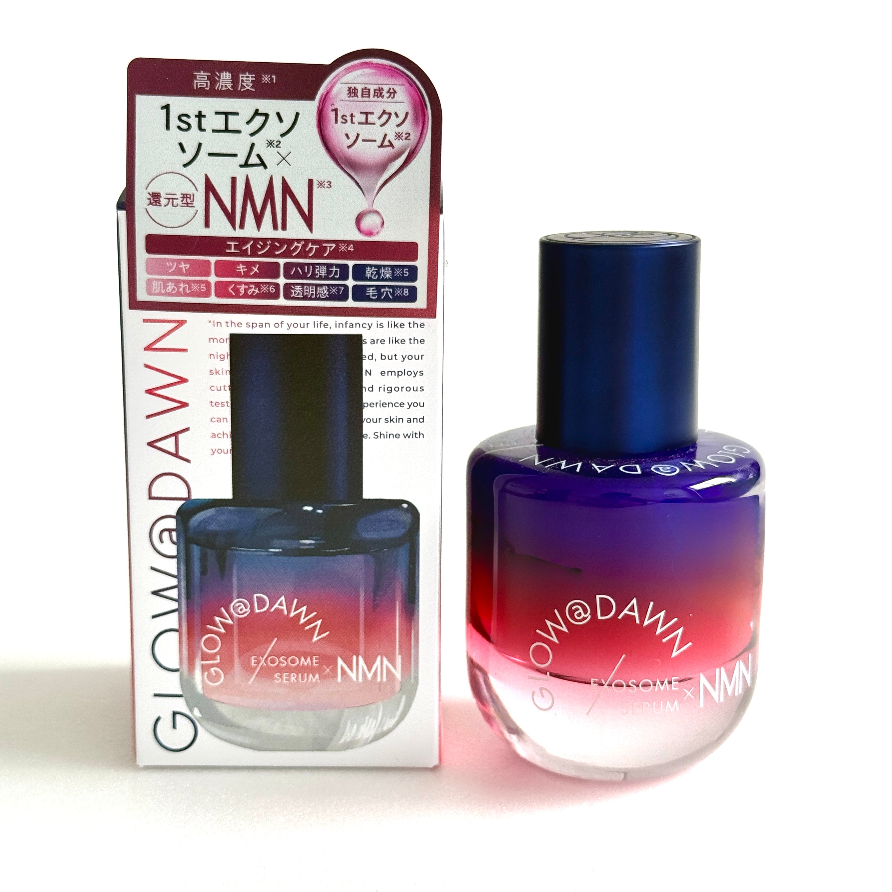 NMN美容液｜GLOW@DAWN NMNセラム 30mL｜エクソソーム配合｜宮城フジヤ