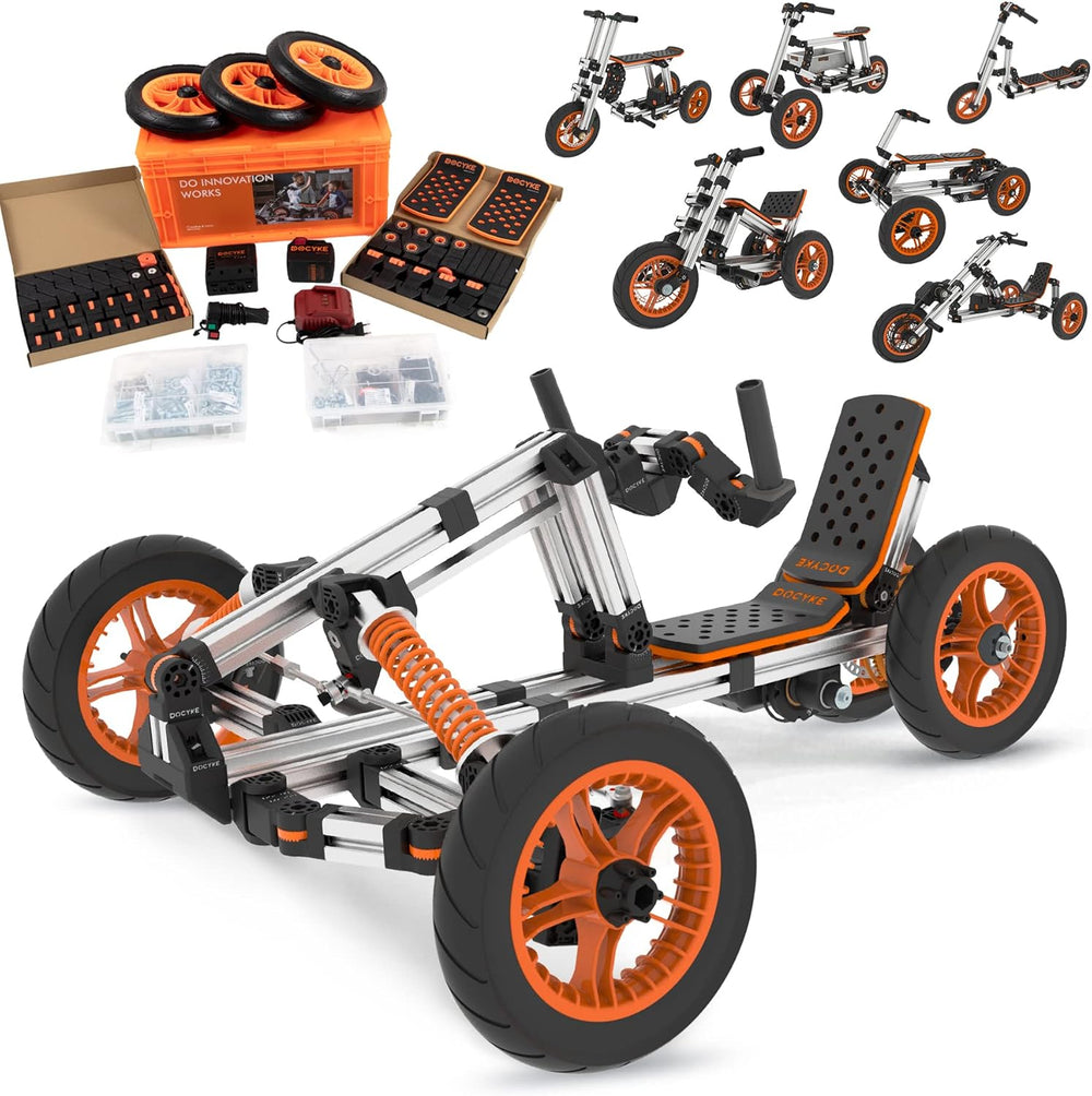 DOCYKE 電動ゴーカート組み立てキット GK-KIT 15 in 1（400W モーター）