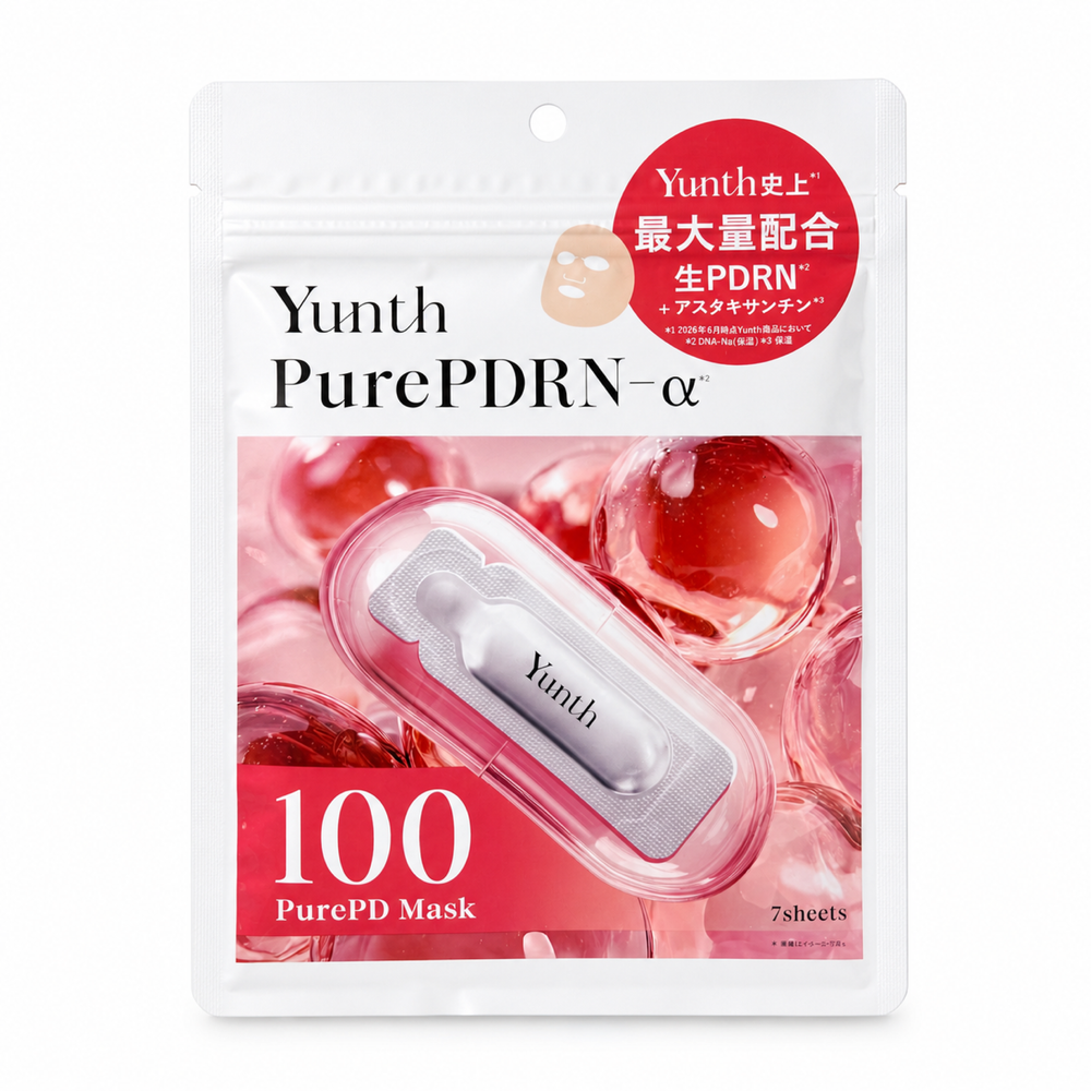 Yunth 生PDRNシートマスク PurePDRN-α 7枚入り 生PDRN フェイスマスク